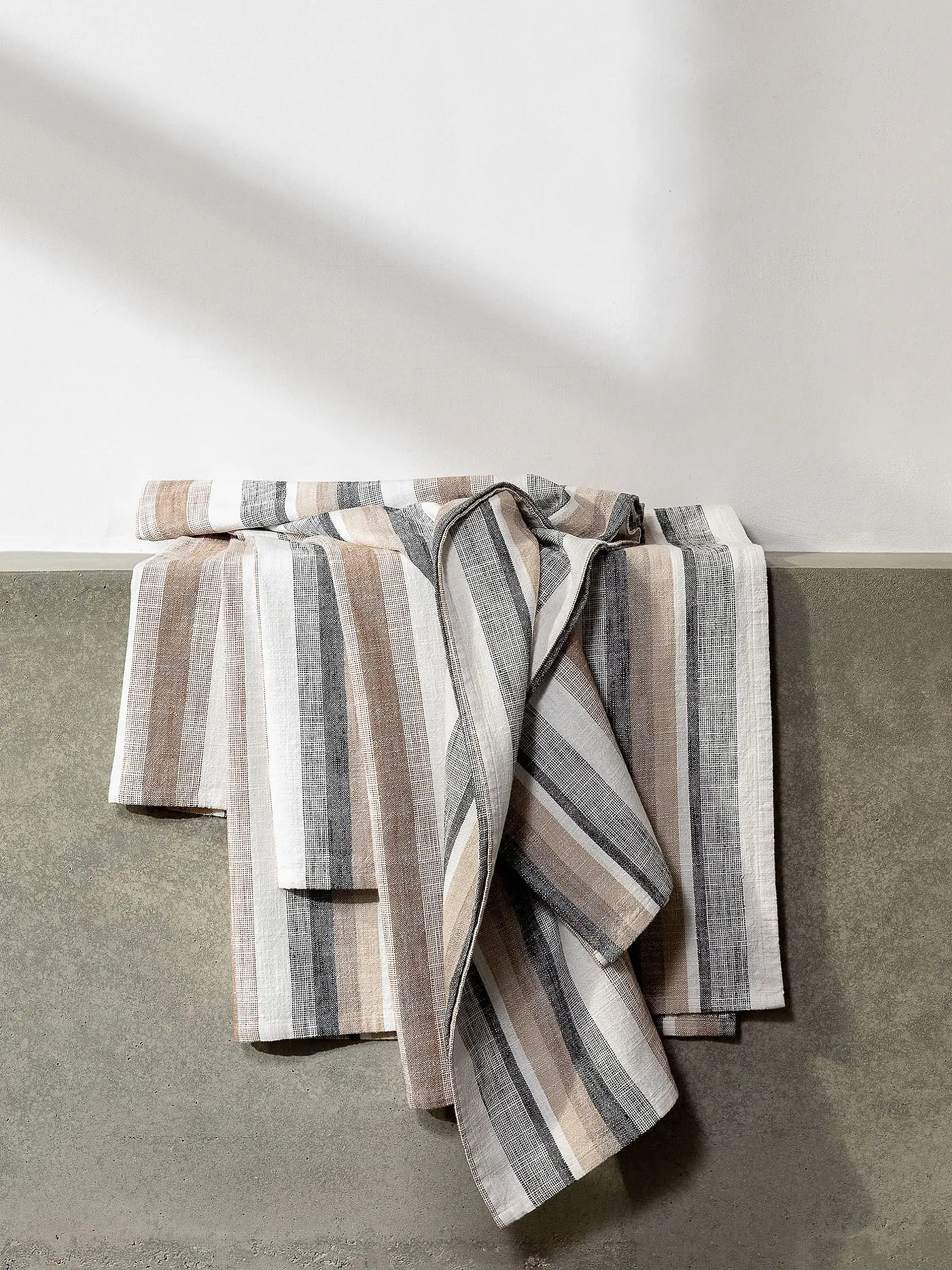 MARC O'POLO HOME | Strandtuch 100x200cm Klappen Hammam Neutral | 